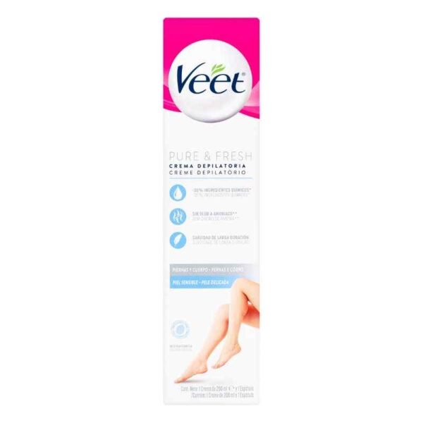 Crema depilatoria Veet piel sensible 200 ml